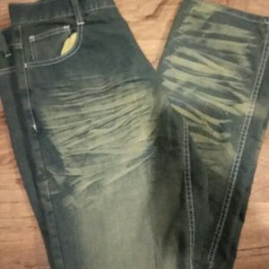 NWT Jeans with designs